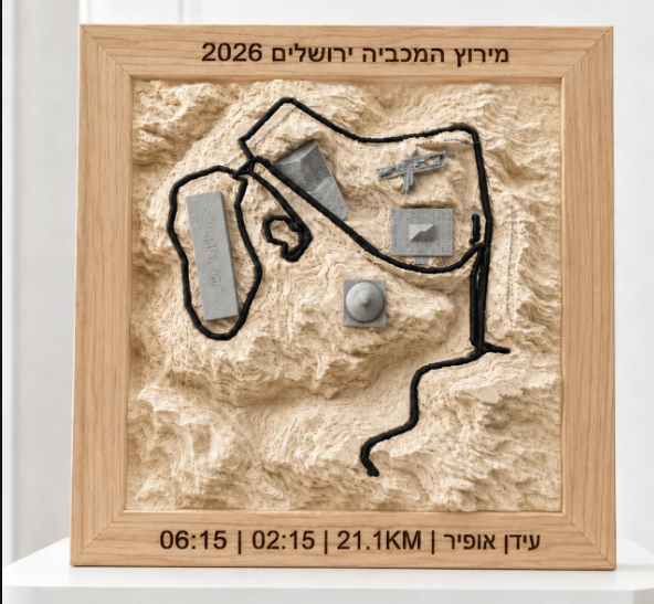 מסגרת אישית- מירוץ לילה המכביה ירושלים